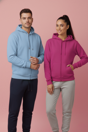 Sweat Zippé À Capuche | Souple Unisexe